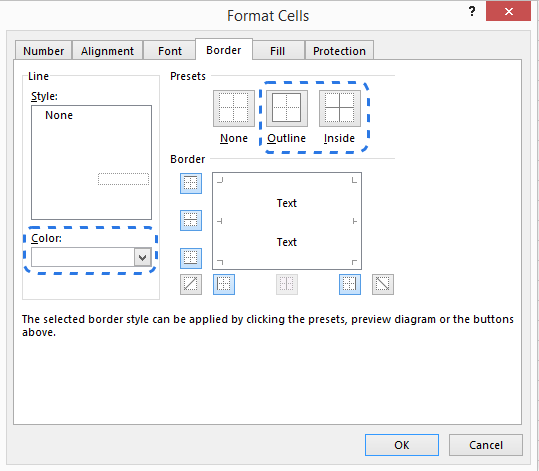 Show Cell Outline In Excel For Mac